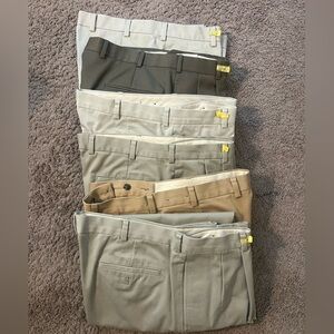 Men's Brooks Brothers Pants (6) - Assorted Colors W38/L32